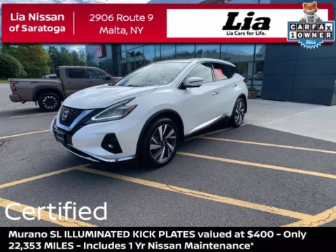 White 2024 Nissan Murano SL for sale in Malta, NY