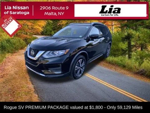 Black 2020 Nissan Rogue SV for sale in Malta, NY