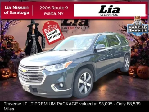 Gray 2019 Chevrolet Traverse 3LT for sale in Malta, NY