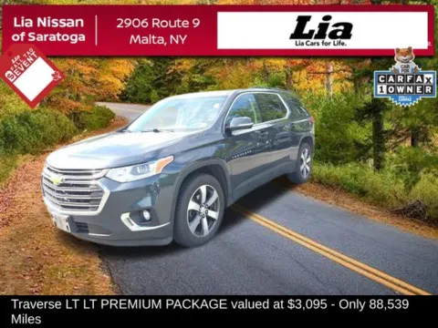 Gray 2019 Chevrolet Traverse 3LT for sale in Malta, NY