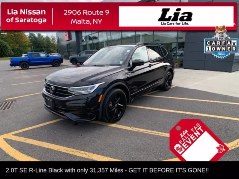 Black 2023 Volkswagen Tiguan 2.0T SE R-Line Black for sale in Malta, NY