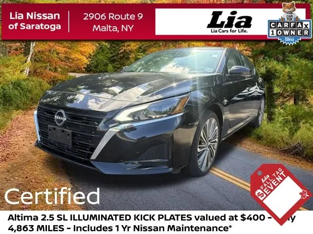 Black 2024 Nissan Altima 2.5 SL for sale in Malta, NY