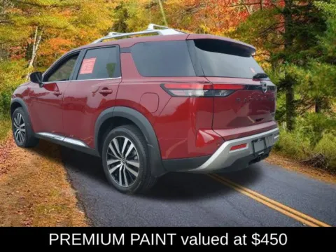 Another view of 2025 Nissan Pathfinder Platinum for sale in Malta, NY at Lia Nissan of Saratoga