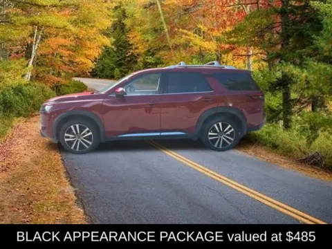 Photos of 2025 Nissan Pathfinder Platinum for sale in Malta, NY at Lia Nissan of Saratoga