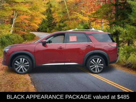 Photos of 2025 Nissan Pathfinder Platinum for sale in Malta, NY at Lia Nissan of Saratoga