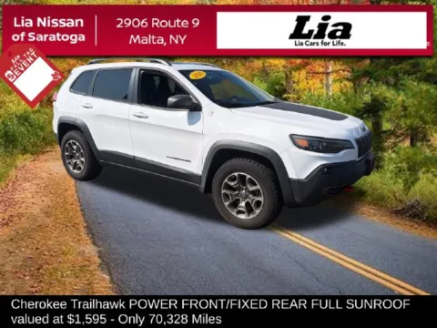 White 2020 Jeep Cherokee Trailhawk for sale in Malta, NY