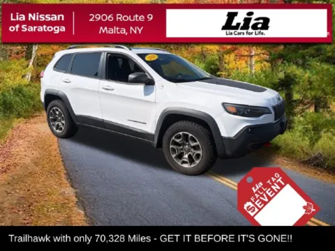 White 2020 Jeep Cherokee Trailhawk for sale in Malta, NY