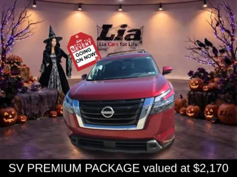 Photos of 2024 Nissan Pathfinder SV for sale in Malta, NY at Lia Nissan of Saratoga