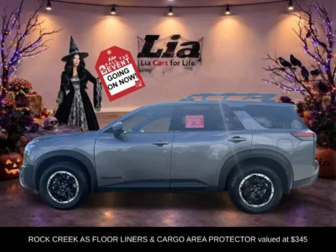 Photos of 2023 Nissan Pathfinder Rock Creek for sale in Malta, NY at Lia Nissan of Saratoga