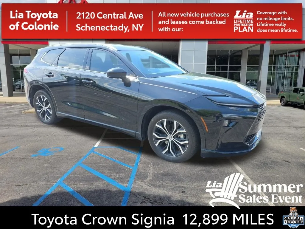 Black 2025 Toyota Crown Signia XLE for sale in Schenectady, NY