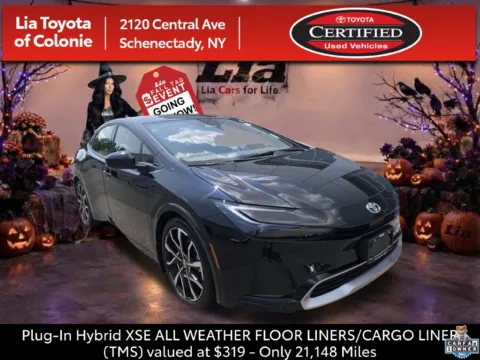 Black 2026 Toyota Prius Plug-In Hybrid XSE for sale in Schenectady, NY