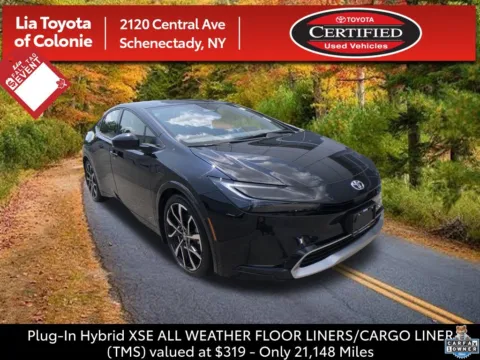 Black 2026 Toyota Prius Plug-In Hybrid XSE for sale in Schenectady, NY