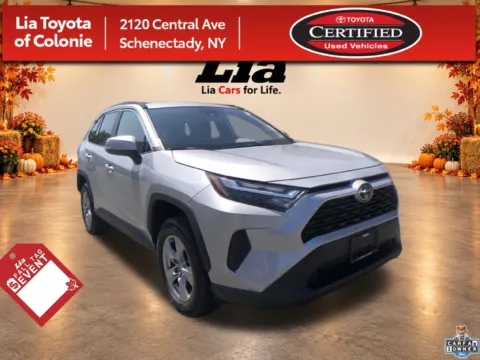 Silver 2025 Toyota RAV4 XLE for sale in Schenectady, NY