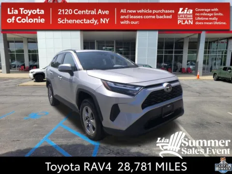 Silver 2025 Toyota RAV4 XLE for sale in Schenectady, NY