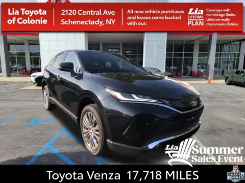 Black 2024 Toyota Venza Limited for sale in Schenectady, NY