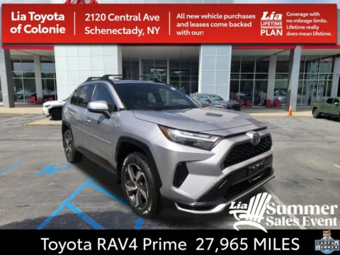 Silver 2023 Toyota RAV4 Prime SE for sale in Schenectady, NY