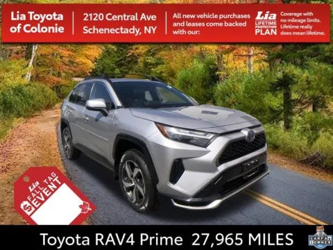 Silver 2023 Toyota RAV4 Prime SE for sale in Schenectady, NY
