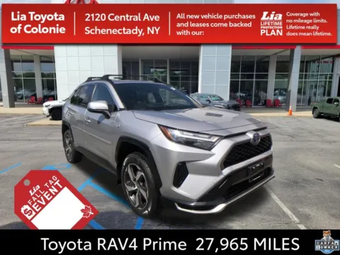 Silver 2023 Toyota RAV4 Prime SE for sale in Schenectady, NY