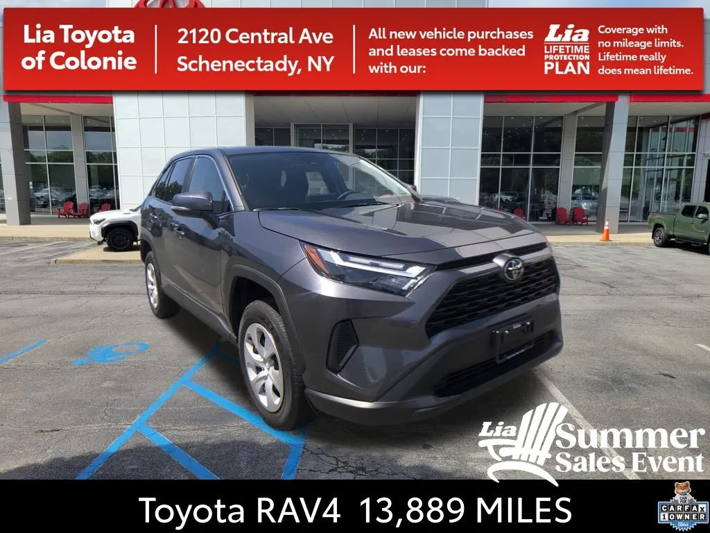 Gray 2025 Toyota RAV4 LE for sale in Schenectady, NY