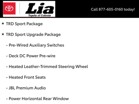 More photos of 2024 Toyota Tacoma TRD Sport at Lia Toyota of Colonie, NY