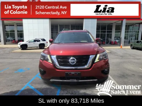Red 2017 Nissan Pathfinder SL for sale in Schenectady, NY