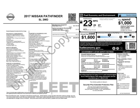 More photos of 2017 Nissan Pathfinder SL at Lia Toyota of Colonie, NY