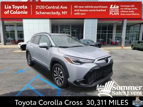 Silver 2024 Toyota Corolla Cross Hybrid SE for sale in Schenectady, NY