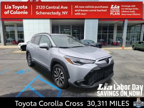 Silver 2024 Toyota Corolla Cross Hybrid SE for sale in Schenectady, NY