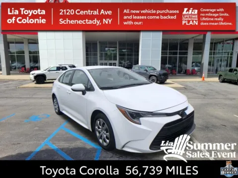 White 2024 Toyota Corolla LE for sale in Schenectady, NY