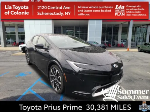 Black 2023 Toyota Prius Prime XSE for sale in Schenectady, NY