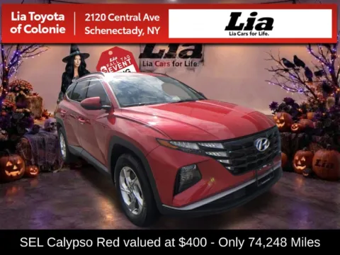 Red 2022 Hyundai Tucson SEL for sale in Schenectady, NY