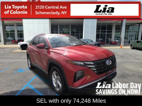 Red 2022 Hyundai Tucson SEL for sale in Schenectady, NY