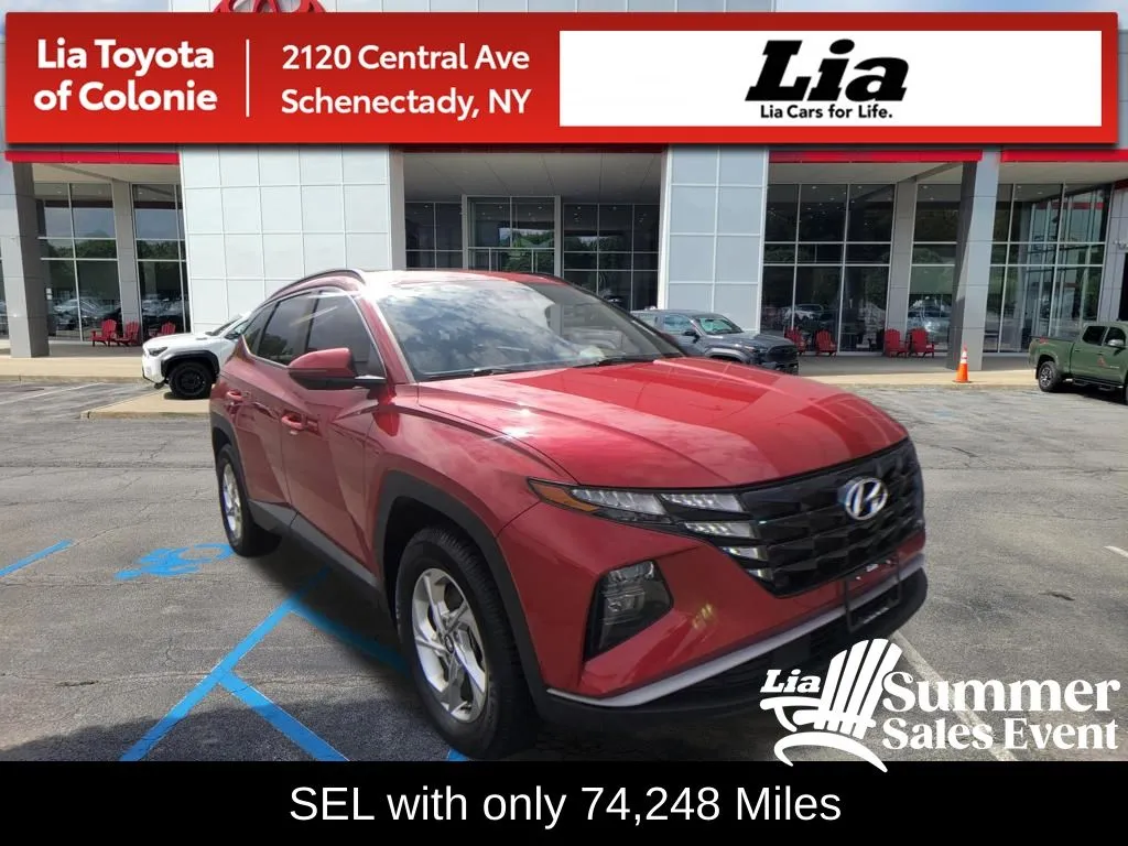 Red 2022 Hyundai Tucson SEL for sale in Schenectady, NY