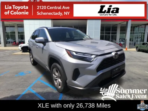 Silver 2025 Toyota RAV4 XLE for sale in Schenectady, NY