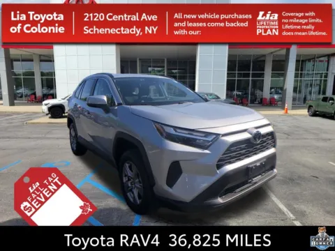 Silver 2025 Toyota RAV4 XLE for sale in Schenectady, NY
