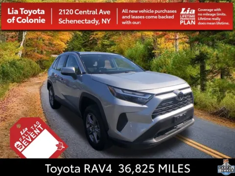 Silver 2025 Toyota RAV4 XLE for sale in Schenectady, NY