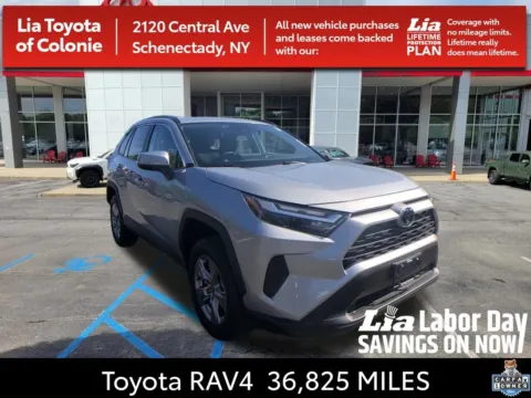 Silver 2025 Toyota RAV4 XLE for sale in Schenectady, NY