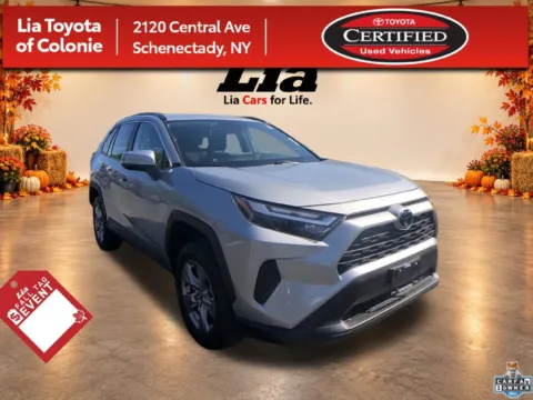 Silver 2025 Toyota RAV4 XLE for sale in Schenectady, NY