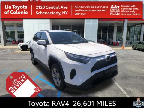 White 2025 Toyota RAV4 XLE for sale in Schenectady, NY