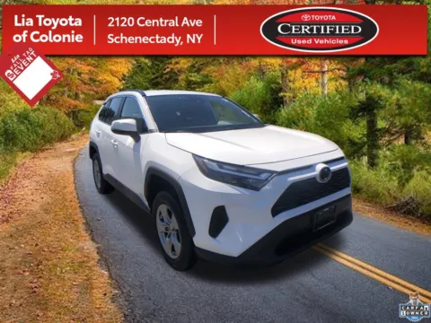 White 2025 Toyota RAV4 XLE for sale in Schenectady, NY