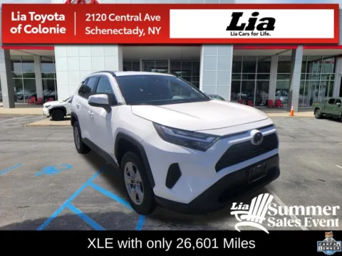 White 2025 Toyota RAV4 XLE for sale in Schenectady, NY