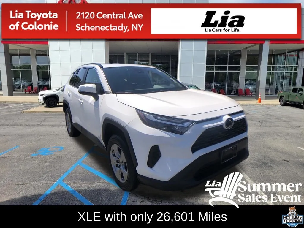 White 2025 Toyota RAV4 XLE for sale in Schenectady, NY