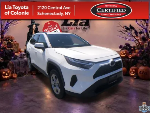 White 2025 Toyota RAV4 XLE for sale in Schenectady, NY