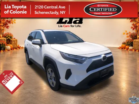 White 2025 Toyota RAV4 XLE for sale in Schenectady, NY
