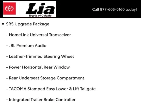 More photos of 2025 Toyota Tacoma SR5 at Lia Toyota of Colonie, NY