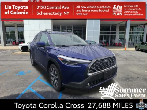 Blue 2023 Toyota Corolla Cross XLE for sale in Schenectady, NY