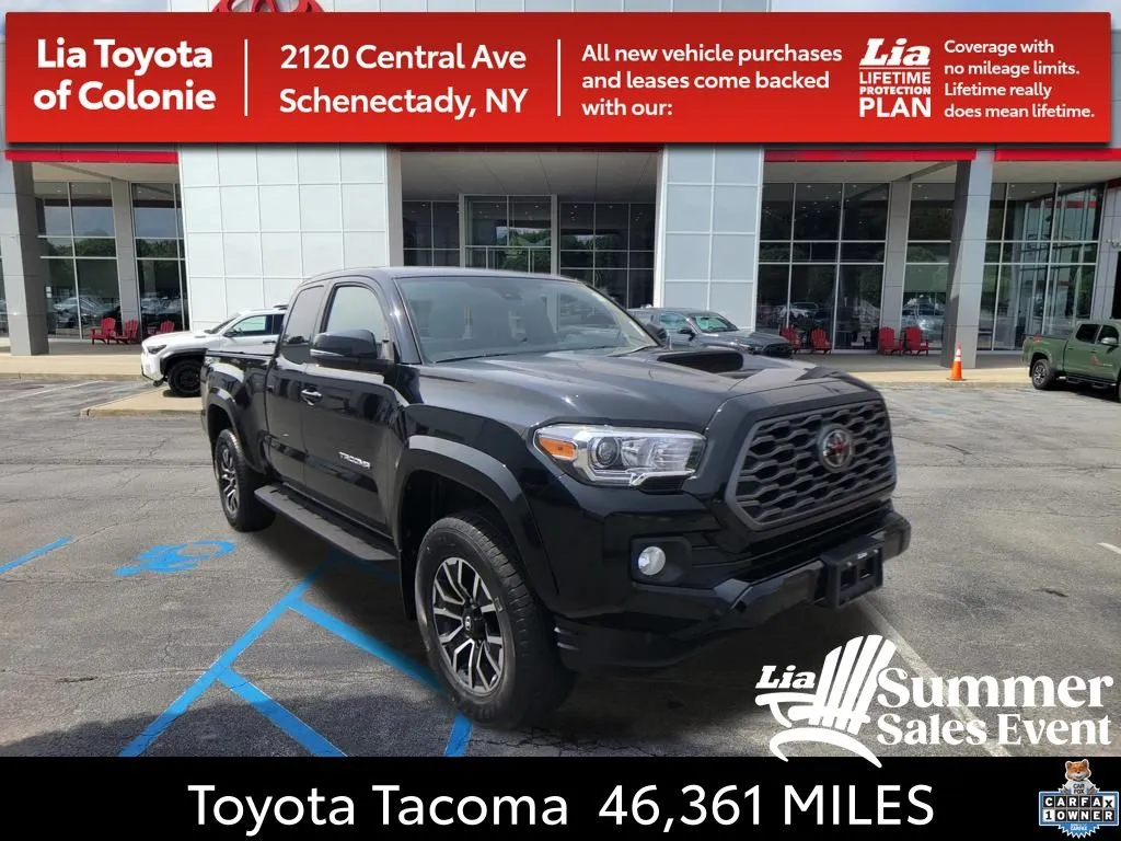 Black 2021 Toyota Tacoma TRD Sport for sale in Schenectady, NY
