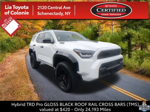 White 2025 Toyota 4Runner i-FORCE MAX Hybrid TRD Pro for sale in Schenectady, NY