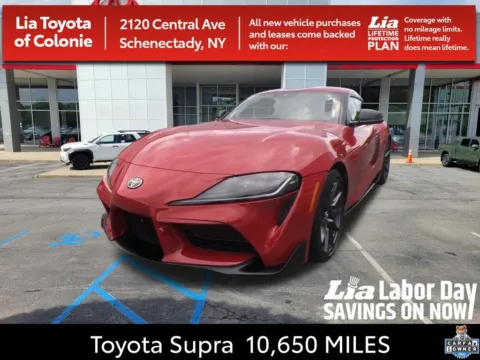 Red 2026 Toyota GR Supra 3.0 Premium for sale in Schenectady, NY