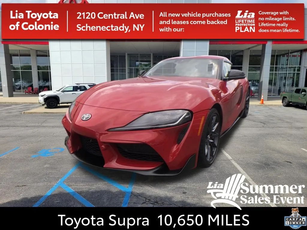 Red 2026 Toyota GR Supra 3.0 Premium for sale in Schenectady, NY